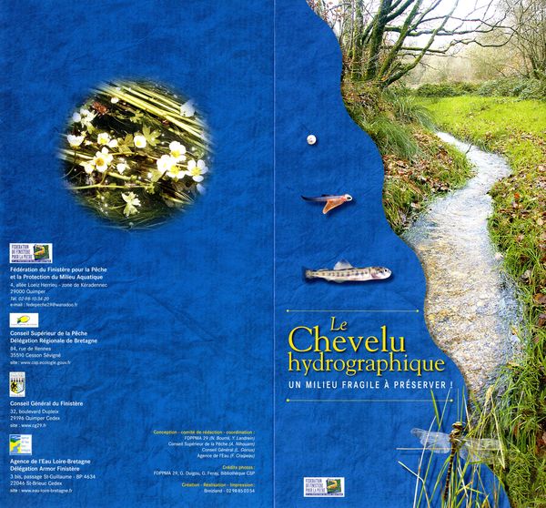 Plaquette chevelu hydrographique Couverture Plaquette chevelu hydrographique